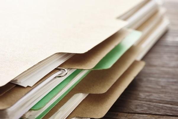 Files representing customs documentation